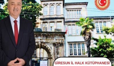 Giresun İl Halk Kütüphanesine kavuşuyor