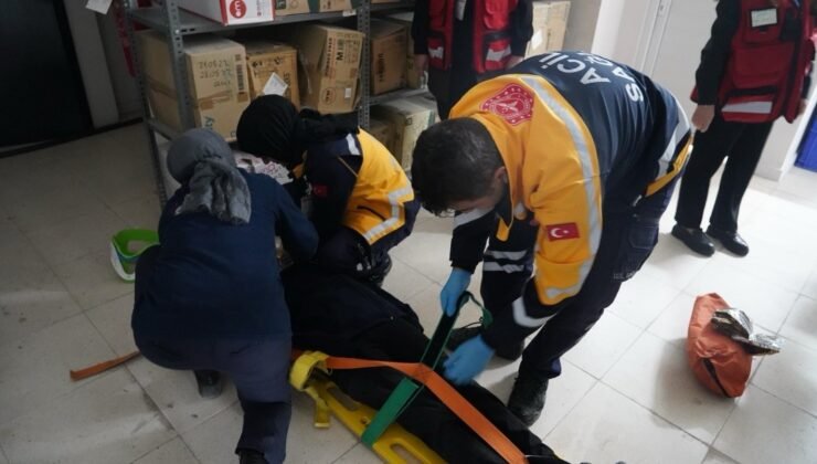 Bilecik Eğitim ve Araştırma Hastanesi’nde kırmızı kod tatbikatı gerçekleştirildi