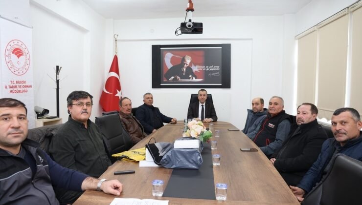 Bilecik’te tarımsal çalışmalar değerlendirildi