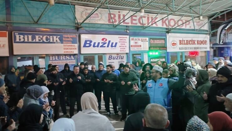 Bilecik’te umreciler kutsal topraklara uğurlandı