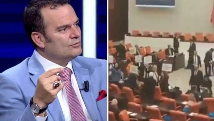 DEM Parti’nin TBMM’deki Halep protestosuna gazeteci Kemal Öztürk’ten tepki