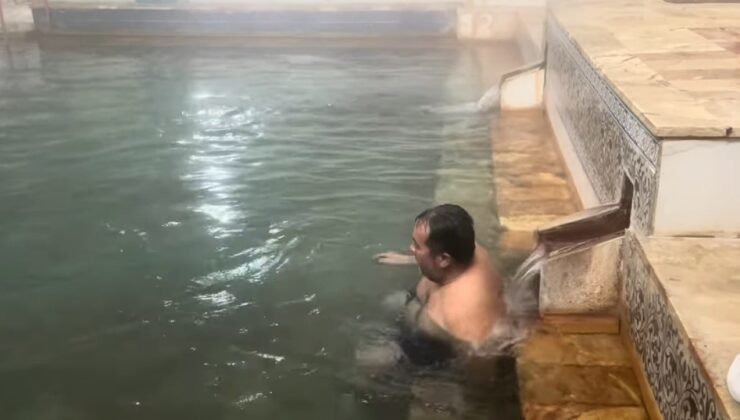 Dereli Kaplıcaları, kükürtlü suyuyla şifa dağıtmaya devam ediyor