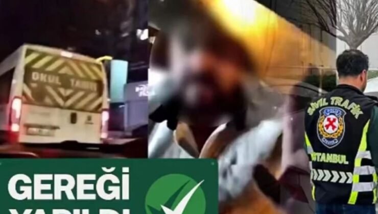 İstanbul'da Kafasıyla Araç Camını Kırarak Sürücüye Saldıran Kişi Yakalandı
