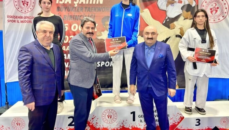 Eskişehir’de Büyükler Taekwondo İl Şampiyonası düzenlendi