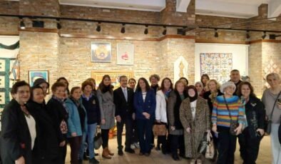 Eskişehirli ‘Kırkyama’ eğitmenleri ‘Kırkyama’ adlı sergi açtılar