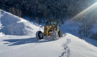 Giresun’da kar esareti: 521 köy yolu kapandı…