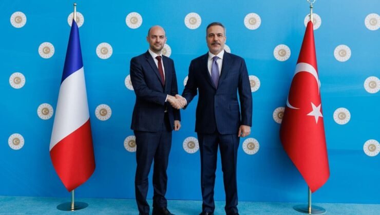 Hakan Fidan ile Fransız mevkidaşı Barrot Ankara’da görüştü