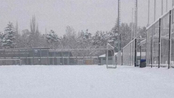 Isparta’da Futbola kar engeli