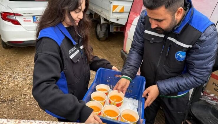 Aksu’da zor günlerde dayanışma