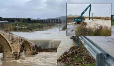 Köprüçayı taştı: Tarım alanları ve yerleşimler sular altında kaldı