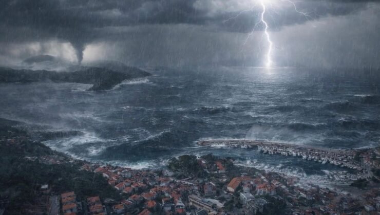 Antalya ve Batı Akdeniz için kuvvetli yağış ve fırtına uyarısı