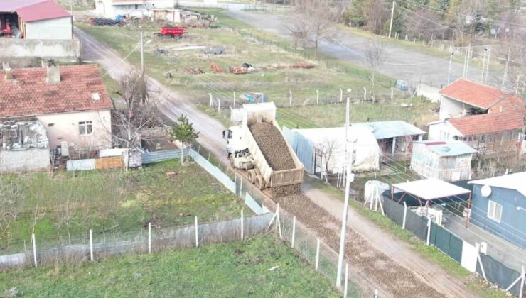 İnönü’de sokaklar elden geçiyor
