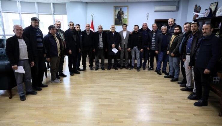 Köy muhtarları Başkan Durgut’a taleplerini iletti