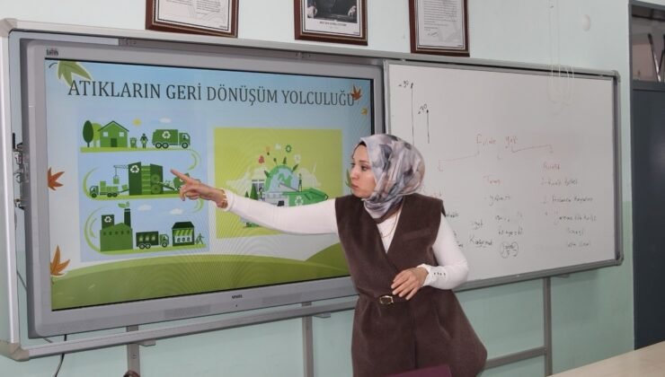Kütahya’da bin 300 öğrenciye sıfır atık eğitimi
