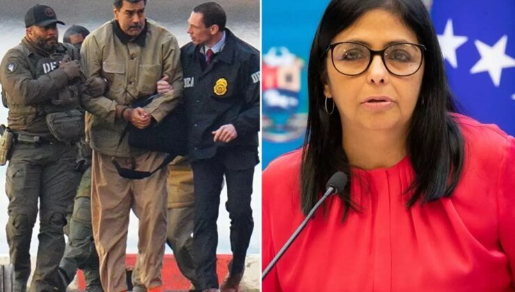 Maduro’nun koltuğuna oturan Delcy Rodriguez "ajan" iddialarına ateş püskürdü