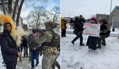 Minneapolis’te tansiyon yüksek: Protestoculara polis müdahale etti