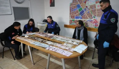 Odunpazarı’nda Dilenci Denetimi: Üzerinden 30 Bin TL ve Tren Biletleri Çıktı