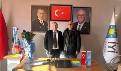 Burhan Alibeyoğlu’ndan İYİ Parti’nin yeni başkanı Yeşilbağ’a "tam destek" ziyareti