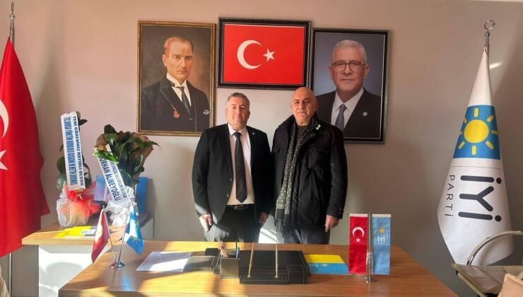 Burhan Alibeyoğlu’ndan İYİ Parti’nin yeni başkanı Yeşilbağ’a "tam destek" ziyareti