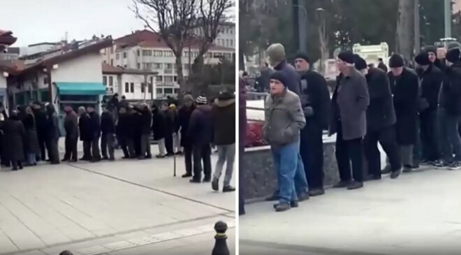 Soğuk havada çorba kuyruğu! CHP’li vekil görüntüyü paylaşıp isyan etti