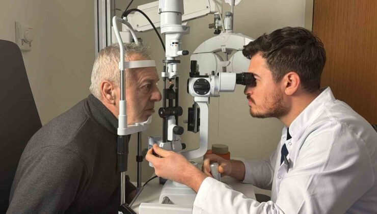 Sol gözü görmeyen hasta Eskişehir’de yapılan kornea nakli sayesinde iyileşti