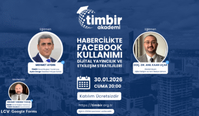 Gazeteciler için Facebook rehberi: TİMBİR Akademi’den ücretsiz eğitim