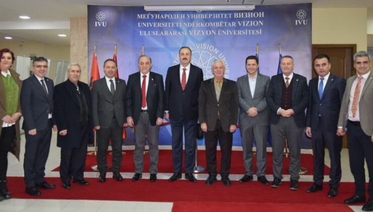 Türk Diplomasisi Gostivar’da: Vizyon Üniversitesi’ne ziyaret