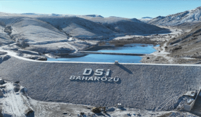 Sivas Ulaş Baharözü Barajı'nda su tutuldu