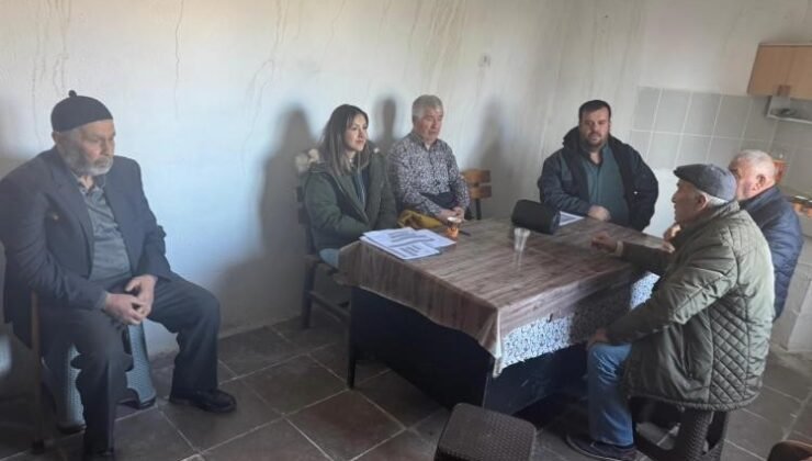 Üreticilere tarımsal bilgilendirme toplantısı