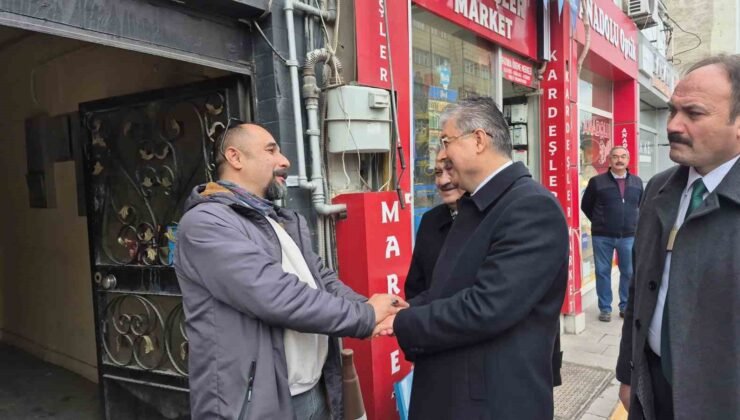 Vali Yılmaz’dan esnaf ziyareti