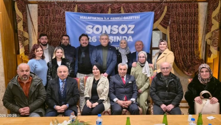 Malatya basınında çeyrek asırlık çınar: Sonsöz Gazetesi 26 yaşında