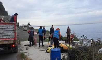 Kdz. Ereğli 'de plajlar bölgesi kaçak yapı ve işgallerden temizlendi