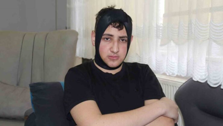 4 öğrenci tarafından omuriliği kırılan Kayra, polislik hayalinden mahrum kalmak istemiyor