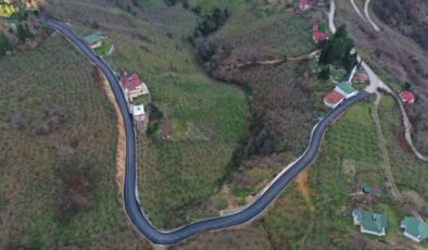 Orhaniye – Boztepe yolu asfaltlandı
