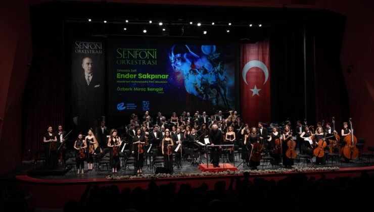 Eskişehir’de Salon Tıklım Tıklım: Senfoni’den “Klasik’ten Hollywood’a” Müzik Ziyafeti