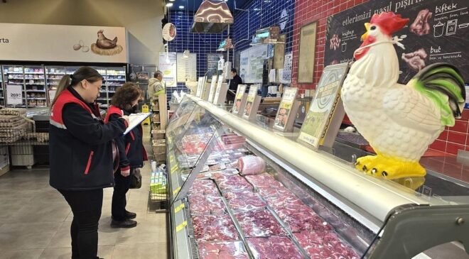 Afyonkarahisar’daki marketlerde TÜFİS denetimi