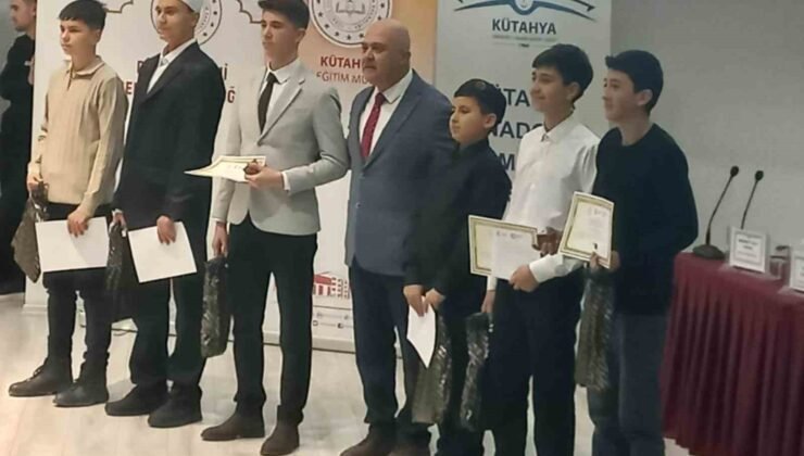 Ahteri İmam Hatip Ortaokulu öğrencileri başarıya doymuyor