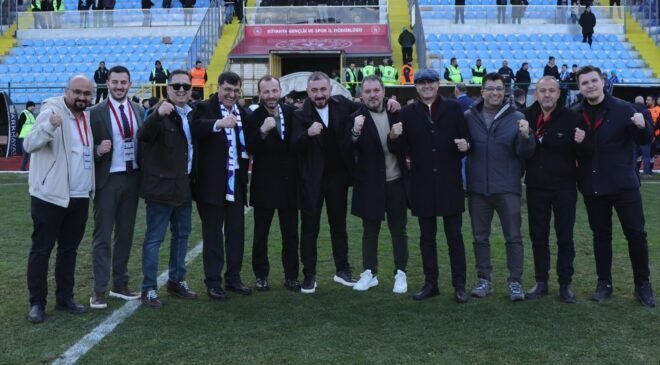 Başkan Eyüp Kahveci ve Vali Musa Işın’dan Kütahyaspor’a tebrik