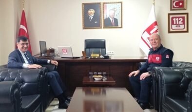 Başkan Eyüp Kahveci’den 112 Acil Çağrı Merkezi personeline tebrik