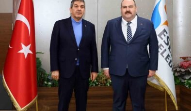 Başkan Hamamcı’dan kardeş belediye Esenler’e ziyaret