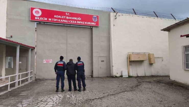 Bilecik’te 4 yıl 2 ay hapis cezası bulunan şahıs yakalandı