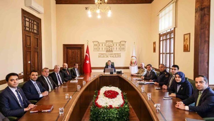 Bilecik’te İl Asayiş ve Güvenlik Toplantısı yapıldı