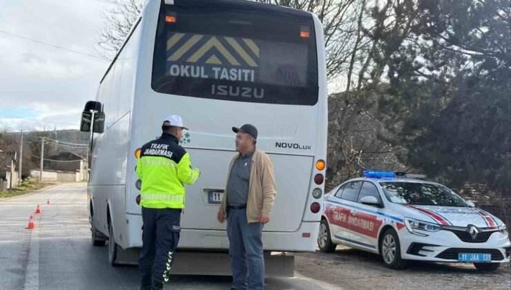 Bilecik’te okul servisleri denetlendi