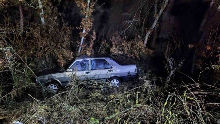 Bilecik’te otomobil takla attı: 1 yaralı