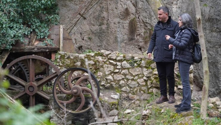 Bilecik’te tarihi değirmen için 3 boyutlu tarama çalışması