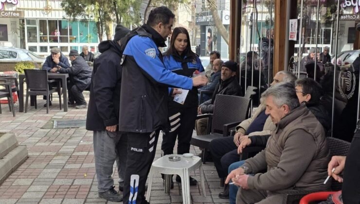 Bilecik’te vatandaşlara 112 acil çağrı hattı ve dolandırıcılık bilgilendirmesi