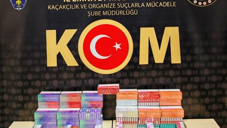 Bilecik’teki 2 ayrı operasyonda 550 paket kaçak sigara ele geçirildi