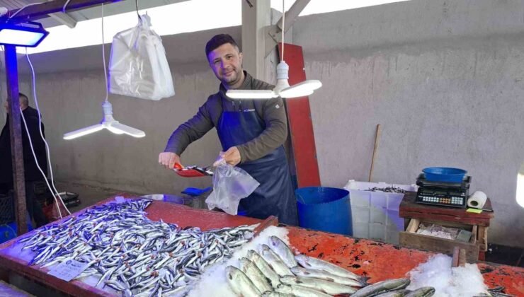 Bu aile üyeleri 60 yıldır ilçe pazarlarında balık satışı yapıyor