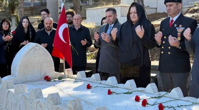 Çetinkaya, ölümünün 77’nci yıl dönümünde yad edildi