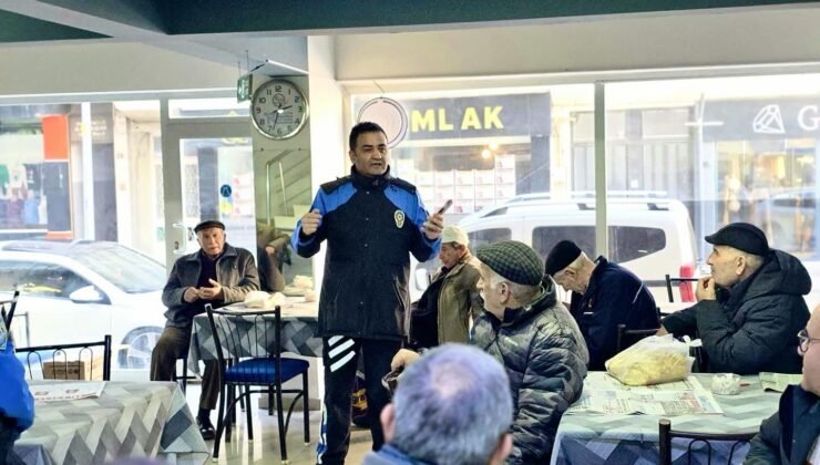 Dolandırıcılığa karşı bilgilendirme çalışması